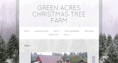 Desktop Screenshot of greenacreschristmastreefarm.com